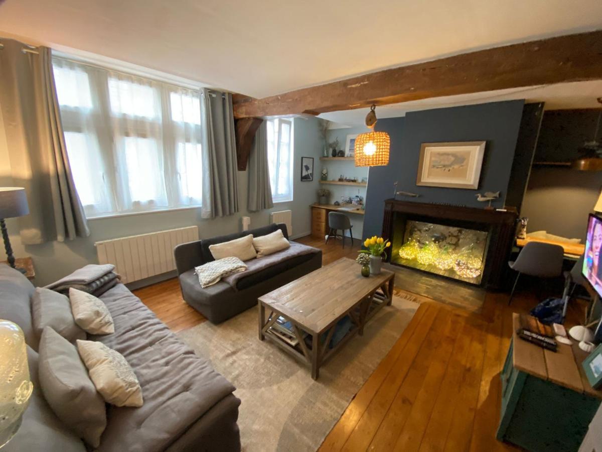 La Cabane Du Pecheur Honfleur Exteriör bild